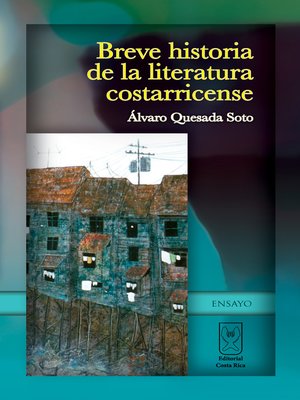 cover image of Breve historia de la literatura costarricense